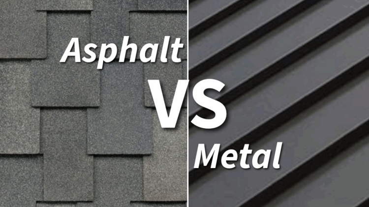 Metal Roof vs Asphalt Shingles
